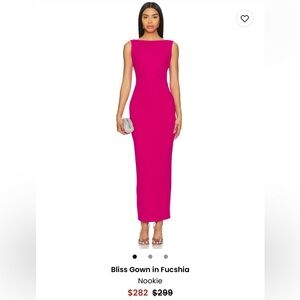 Nookie Vibrant Pink Evening Dress